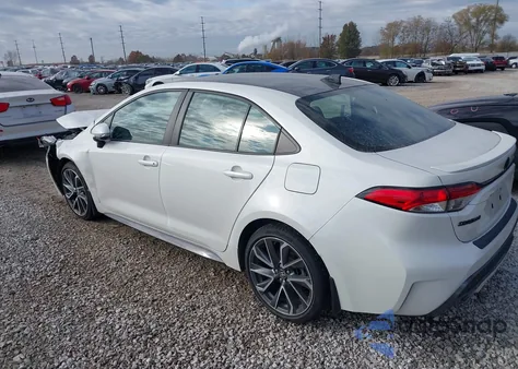 2021 Toyota Corolla Se z USA, uszkodzony, nr VIN 5YFS4MCE6MP066656